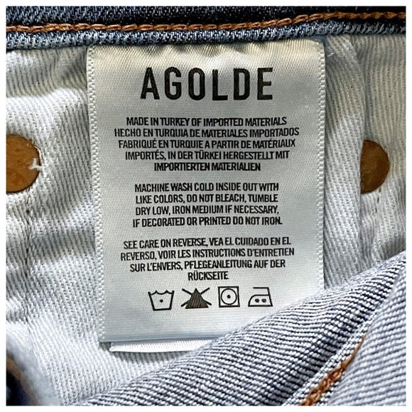 AGOLDE Sophie High Rise Skinny Crop 26 - Picture 15 of 15